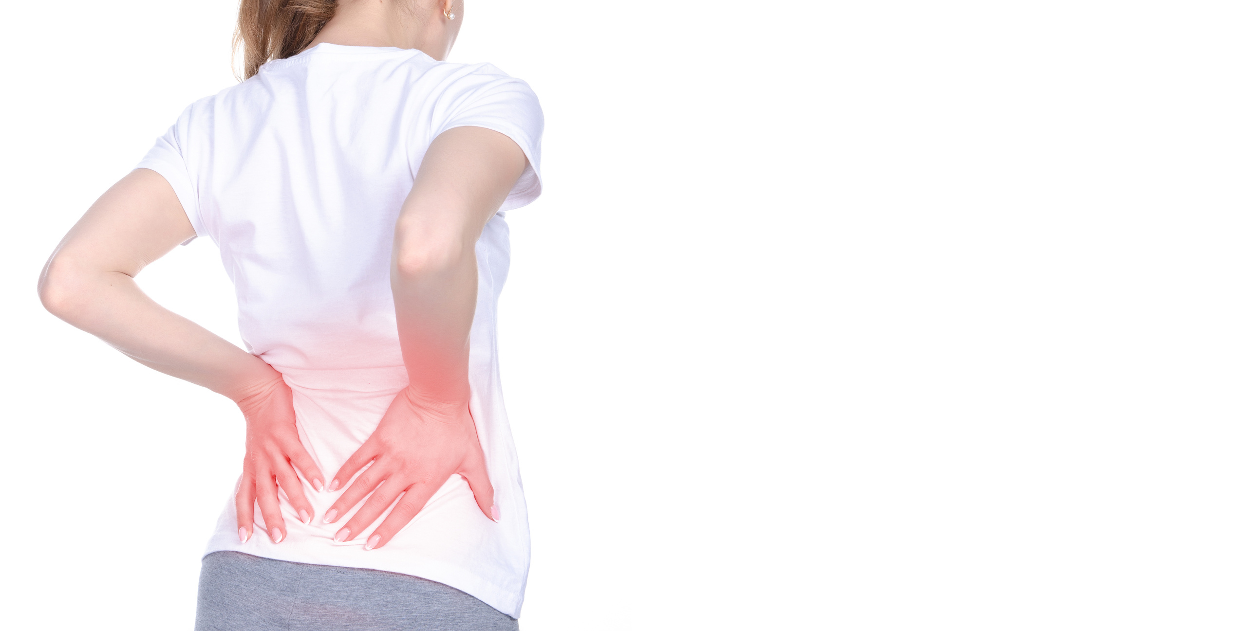 Woman back pain